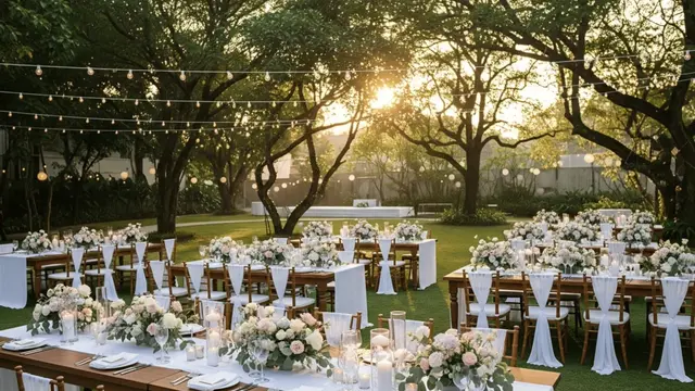 Pernikahan Bertema Garden Party